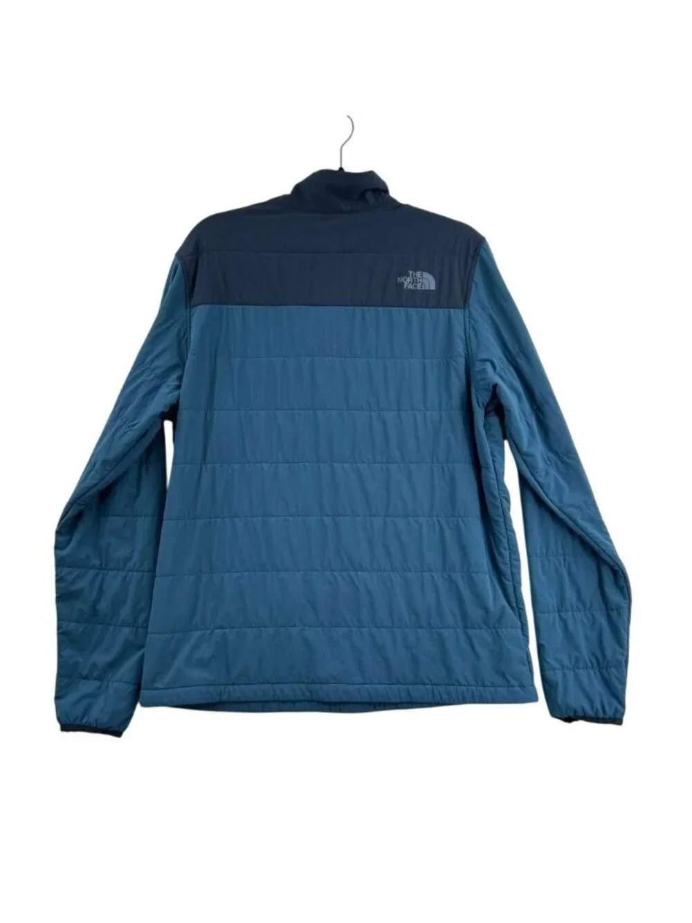 The North Face Mountain Sweatshirt 3.0 Anorak Jacket Men's Medium Blue Quilted